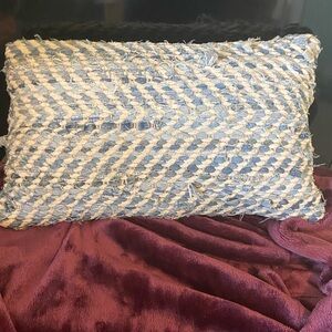 Accent pillow, EUC, jean